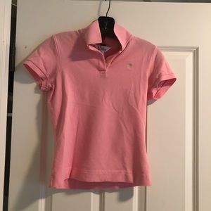 Lilly Pulitzer pink polo